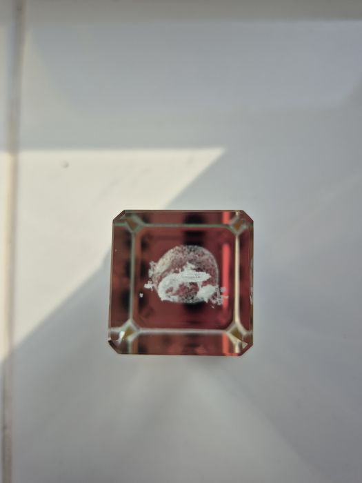 Прес-пап'є з дельфінами, скляна 3Д фігурка