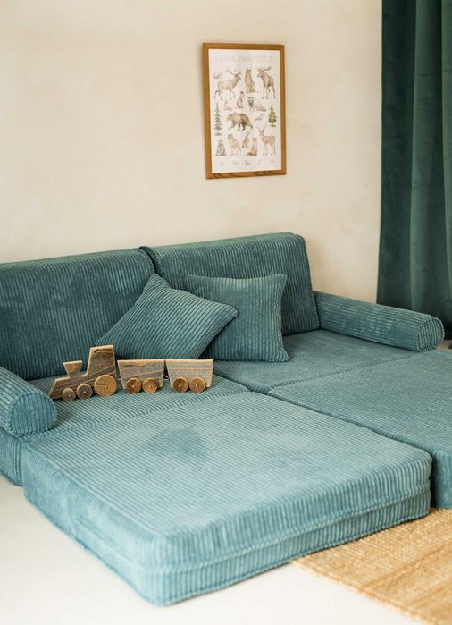 Sofa z pianki Nowoczesna Modułowa Kanapa dla dzieci