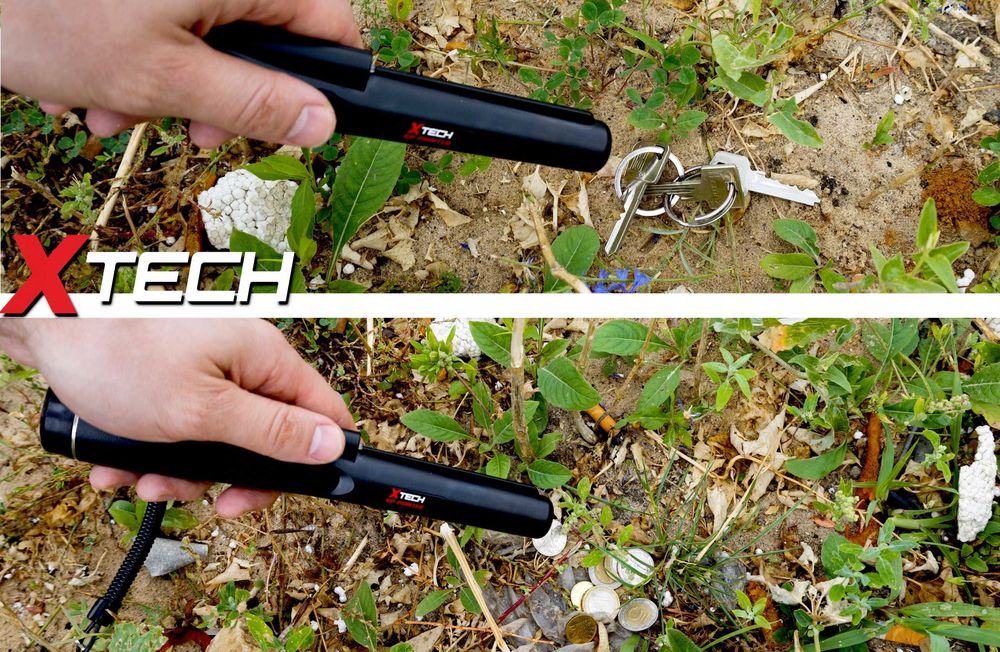 Nowoczesny wykrywacz metalu XTECH GP-Pointer Pro - PRECYZYJNY