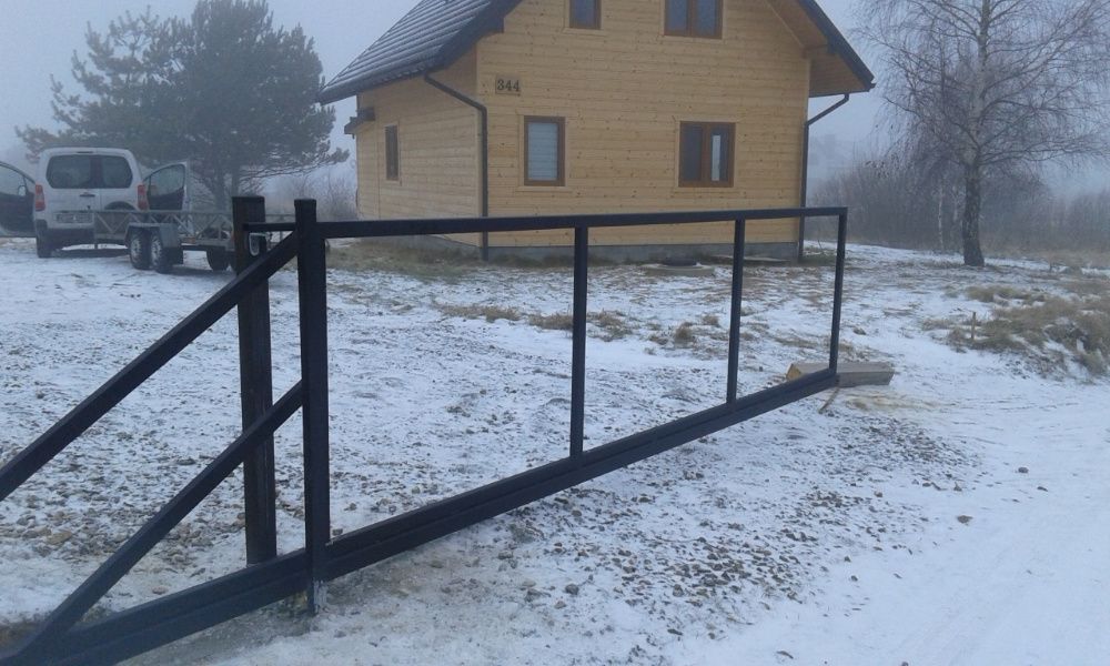 Brama przesuwna rama