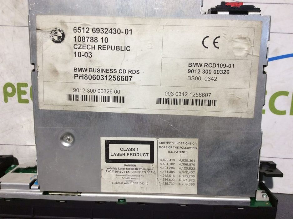 Radio Bmw 330D ano 1999 a 2005  PH806031256607