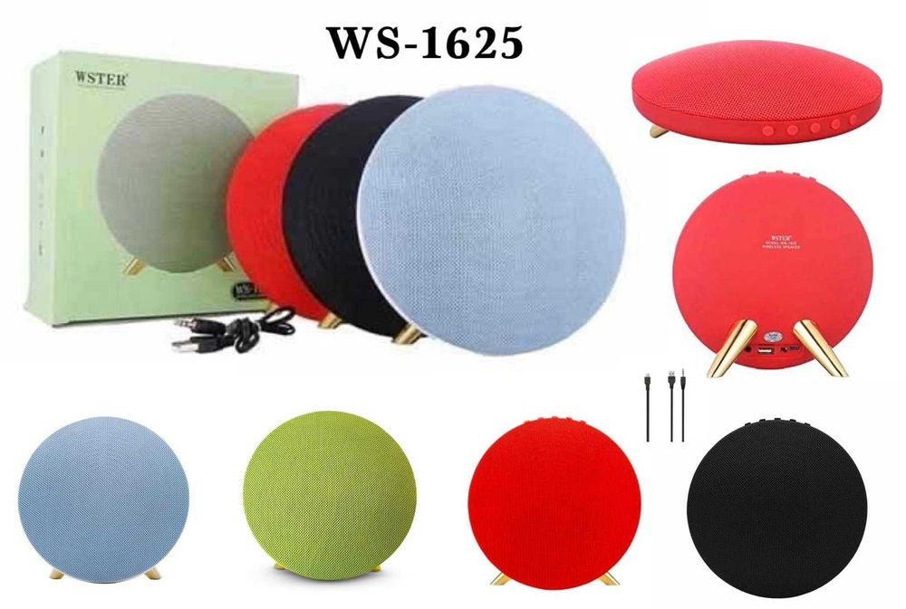 Głośnik Bluetooth Mobilny RADIO FM MP3 USB SD Akumulator Czarne