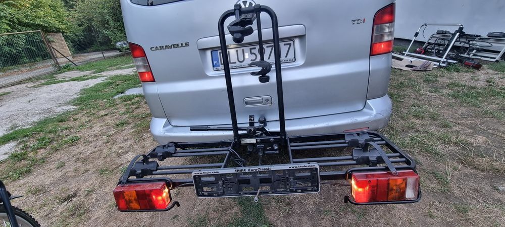 Bagaznik rowerowy na hak holowniczy  platforma thule euro classic 913