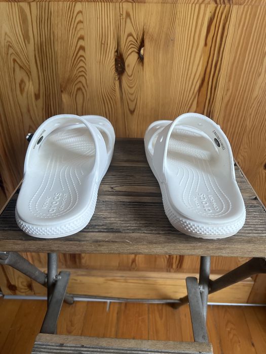 Sprzedam, wygodne klapki Crocs rozmiar W8 M6 w środku 26.0 cm