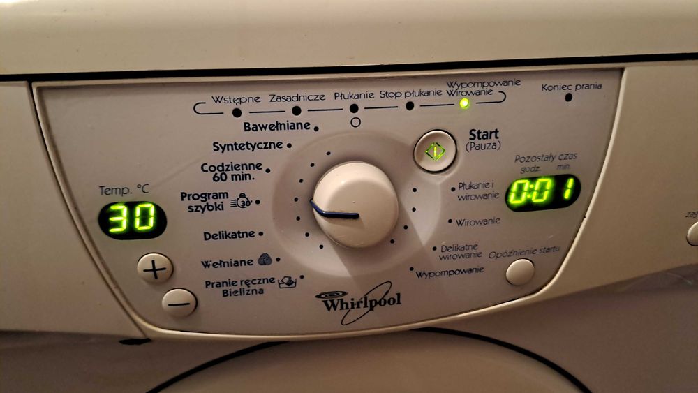 Pralka Whirlpool 6 zmysł AMW 8123/L sprawna