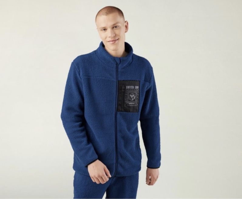 Куртка фліска- шерпа чоловіча livergi