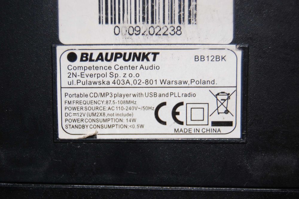 Radio CDMP3 - Blaupunkt
