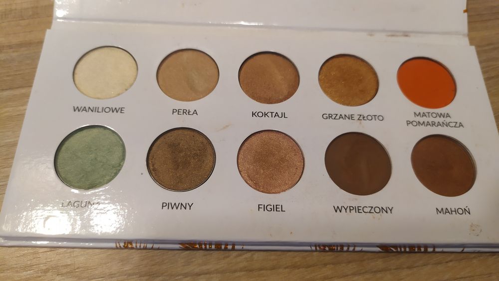 Paleta cieni Glam Shop Bogini brązu