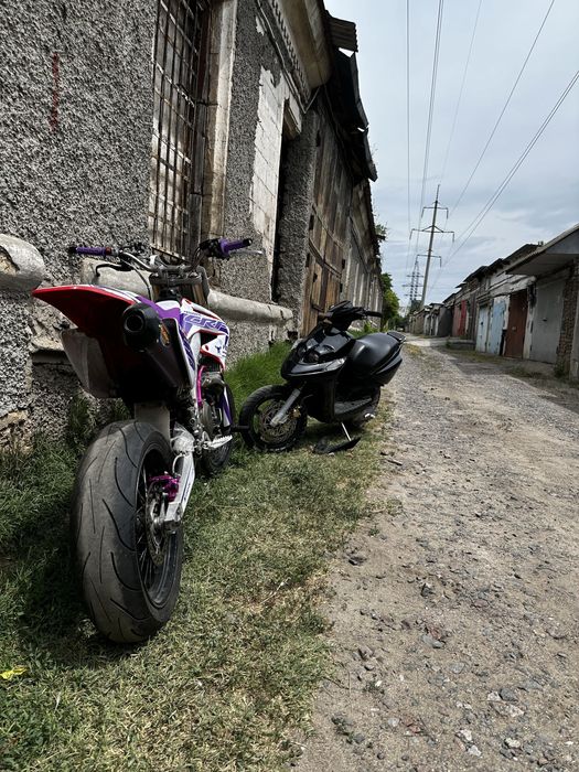 Honda crf450r supermoto
