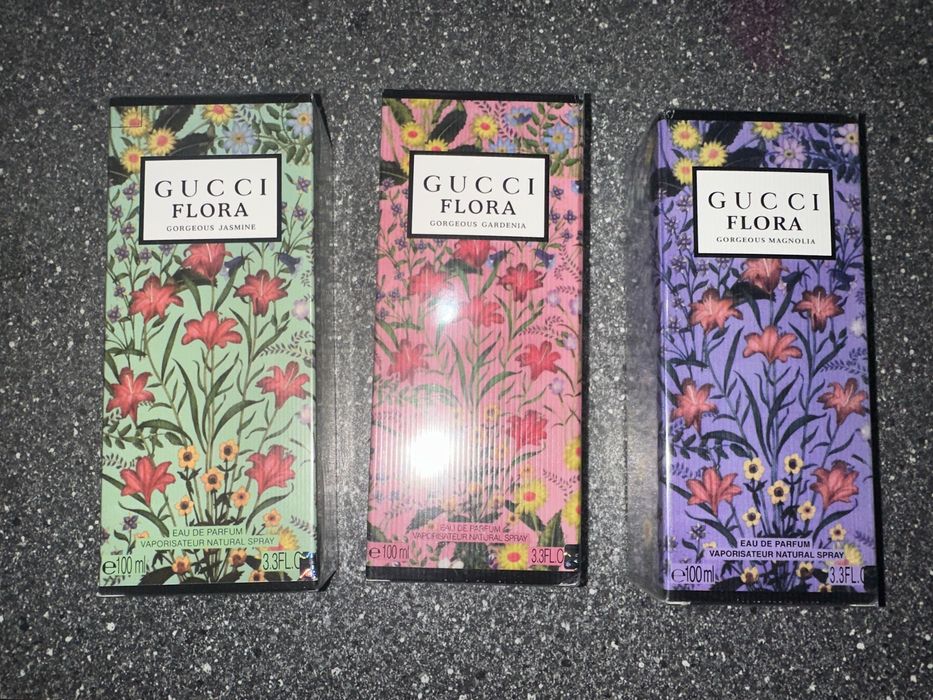 Gucci flora,Magnolia,Gardenia,Jasmine 100 ml