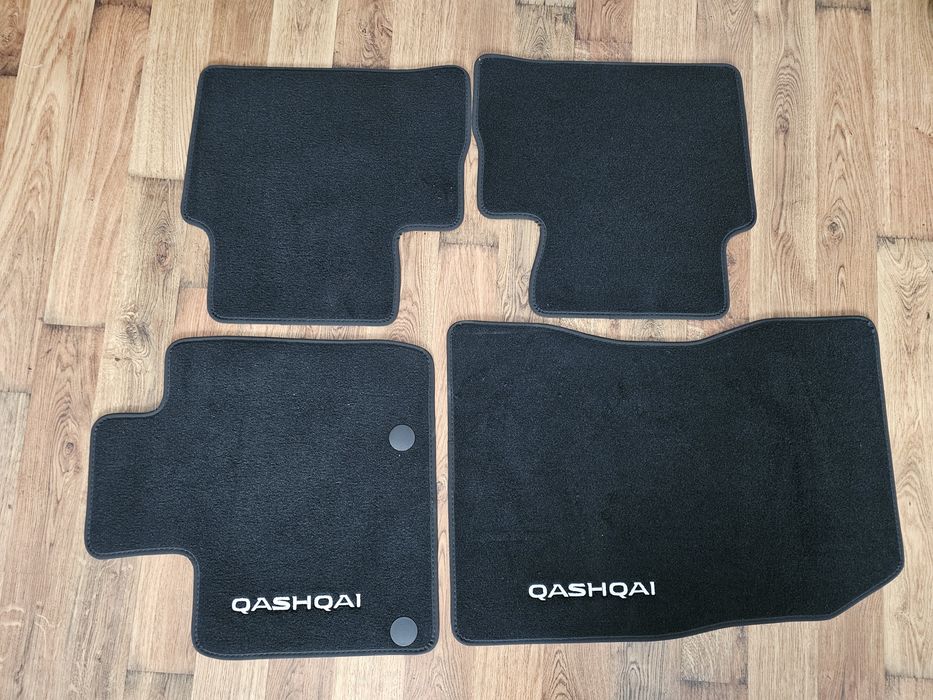 Nowe oryginalne welurowe dywaniki samochodowe Nissan Qashqai