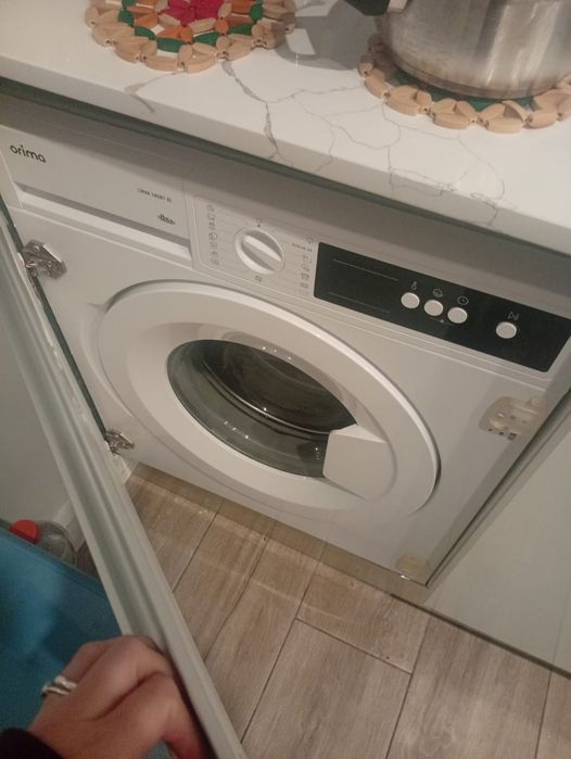 Máquina de lavar roupa 8kg encastrar orima