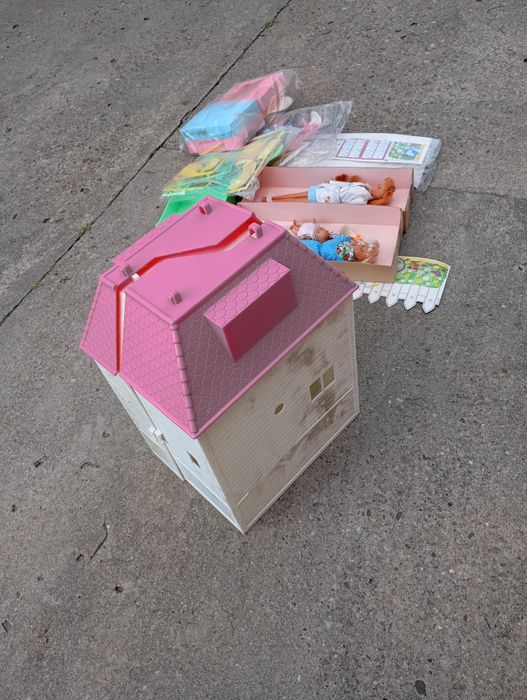 Domek dla lalek barbie zestaw Nowy!