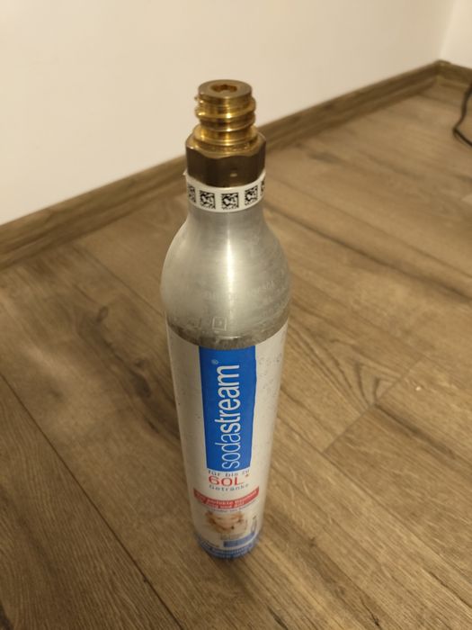 Nabój / cylinder / zbiornik Sodastream niebieski (z gwintem, wkręcany)