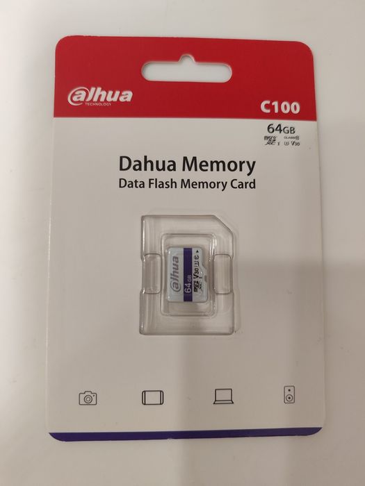 Карта памяти micro SDXC 64GB Dahua Technology DHI-TF-C100