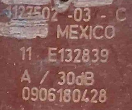 Sensor de Estacionamento Trás 1127502-03-C - TESLA MODEL 3