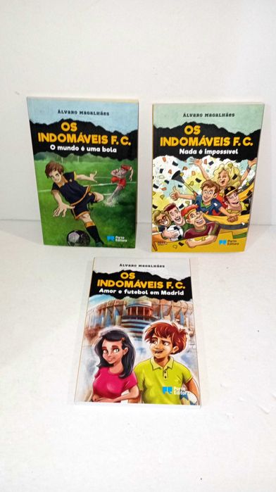 Livros da Coleção- Os Indomáveis F. C.
