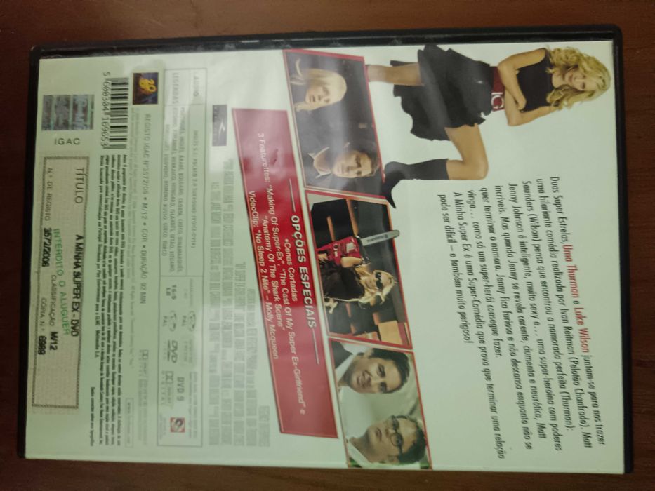 filme dvd original - a minha super ex