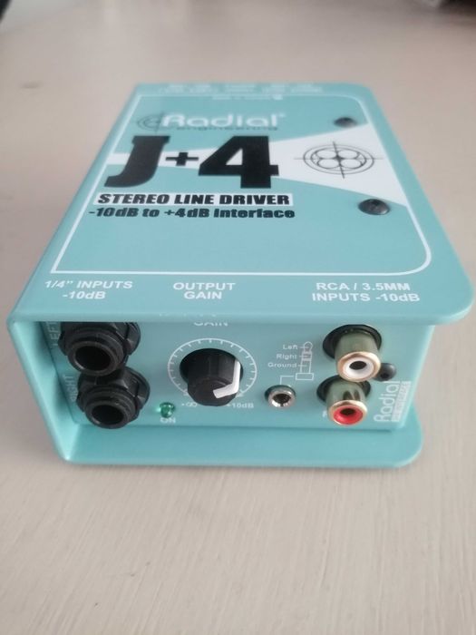 Vendo Driver de linha Stereo Radial Engineering J+4