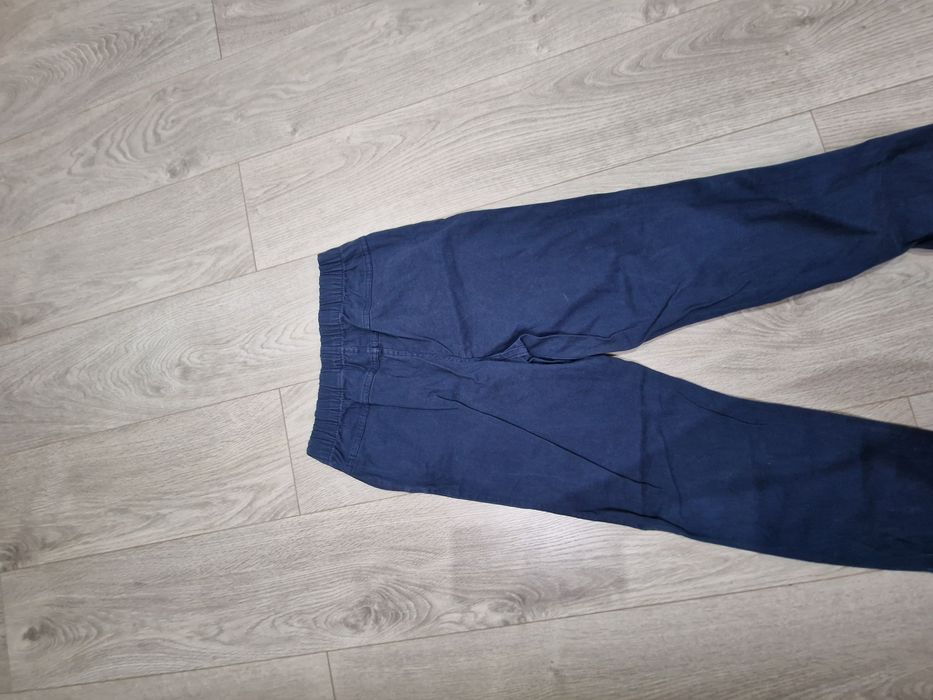 Granatowe spodnie sinsey 152cm