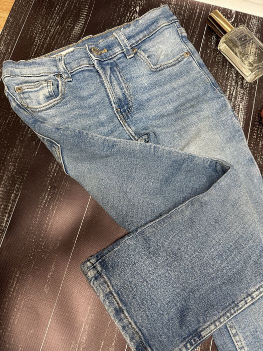 Джинси для дівчинки Zara 122 см кльош плотні