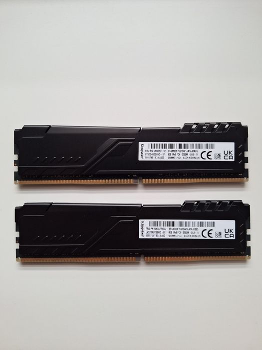 RAM Kingston Fury 2x8GB 3200MHz DDR4