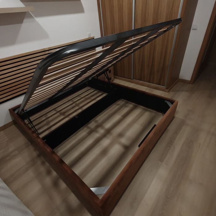 Cama Sommier Castanho