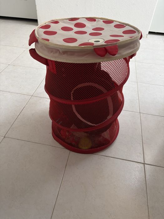 Cesto arrumacao brinquedos