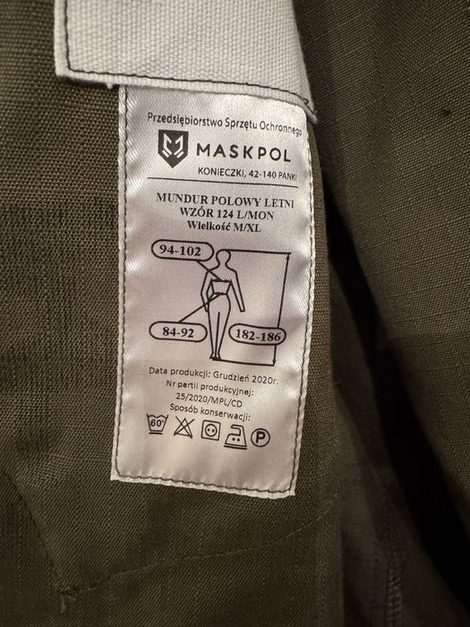Mundur polowy letni + gratis