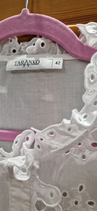 Taranko letnia,bawełniana bluzka z haftem 42