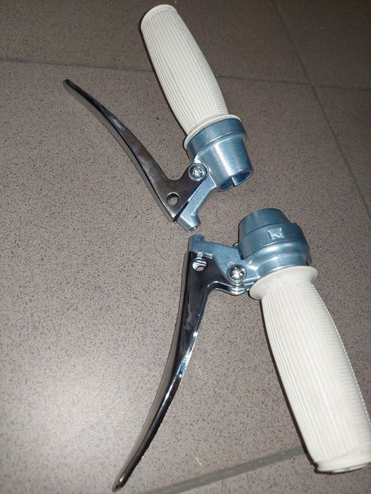 Nowe manetki rączki biegów+gazu romet komar sztywniak zak rys Simon sr