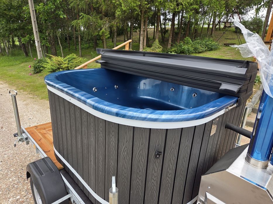 Balia Bania mobilna, jacuzzi,akryl, PIĘKNA, PREMIUM, kompozyt