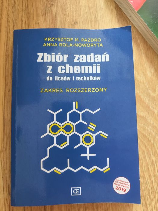 Zbiór zadan z chemii do liceow i techników zakres rozszerzony