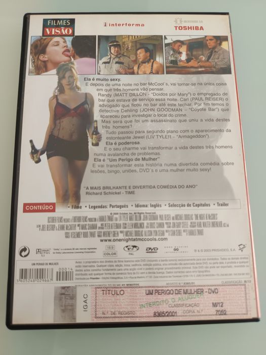 DVD um perigo de mulher