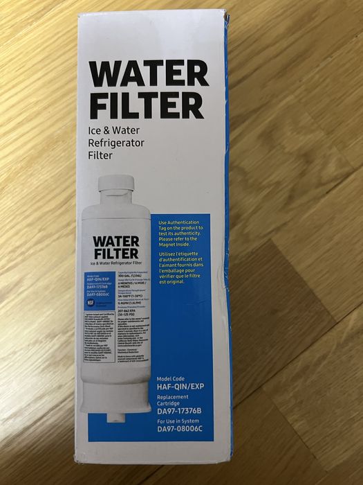 Water Filter Model Code HAF-QIN/EXP