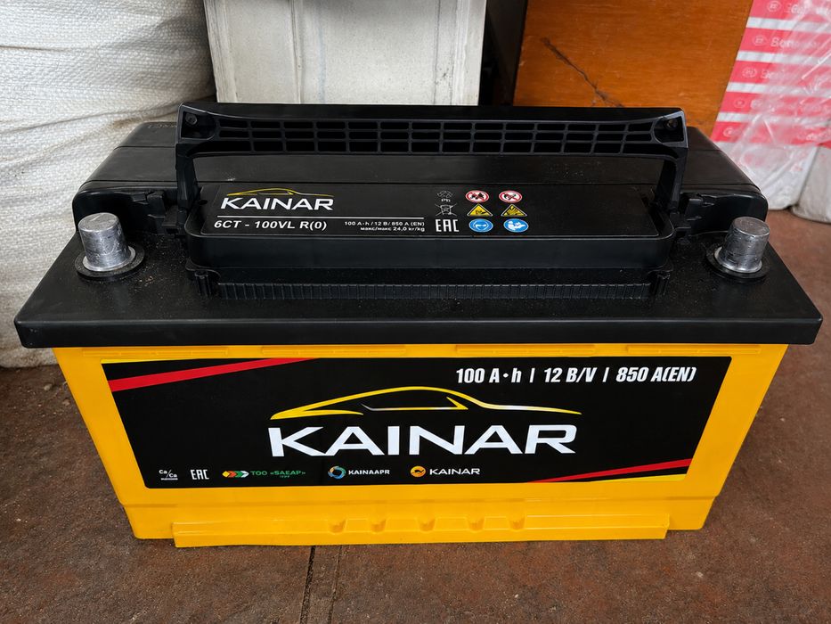 Продам аккумулятор KAINAR 100Ah 850A