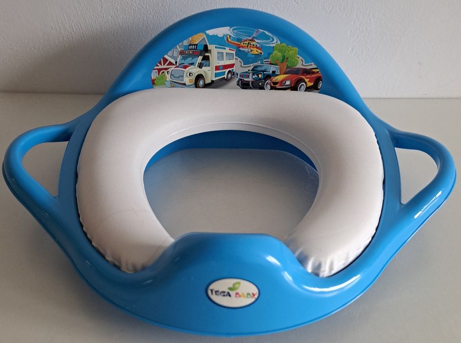 Nowa miękka podkładka na sedes dla dziecka Tega Baby