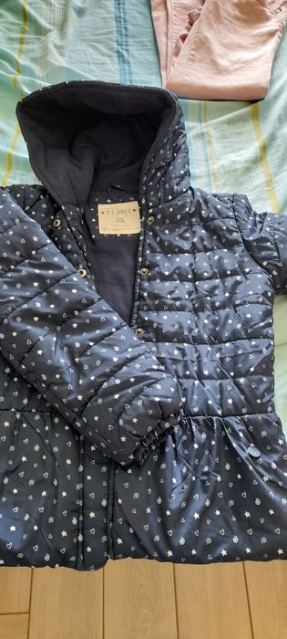 Quispo menina azul marinho 10-11 anos