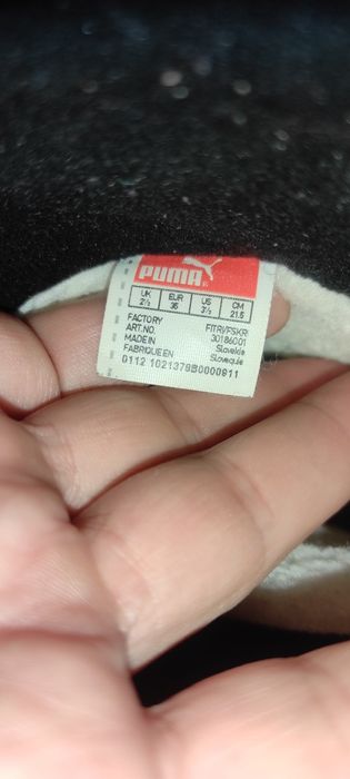 Оригинальные зимние ботинки, сапоги Пума PUMA 36