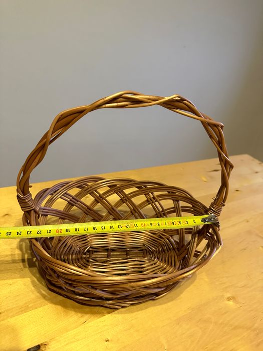 Koszyk wiklinowy średni