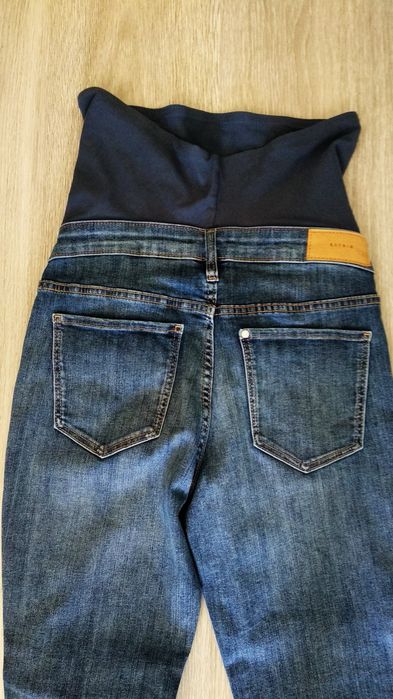 Calças de ganga- jeans para grávida S/M