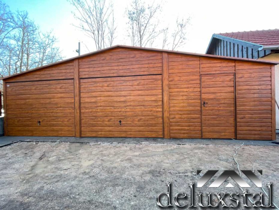 Garaze blaszane garaz poziom profil 9x6,9x5