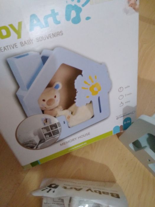 Bebé: Baby Art lembrança impressão pintada mão