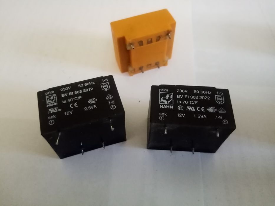 Трансформатори мережеві малогабаритні.