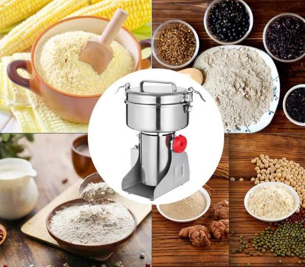 Wydajny Elektryczny Przemysłowy Młynek do Ziarna