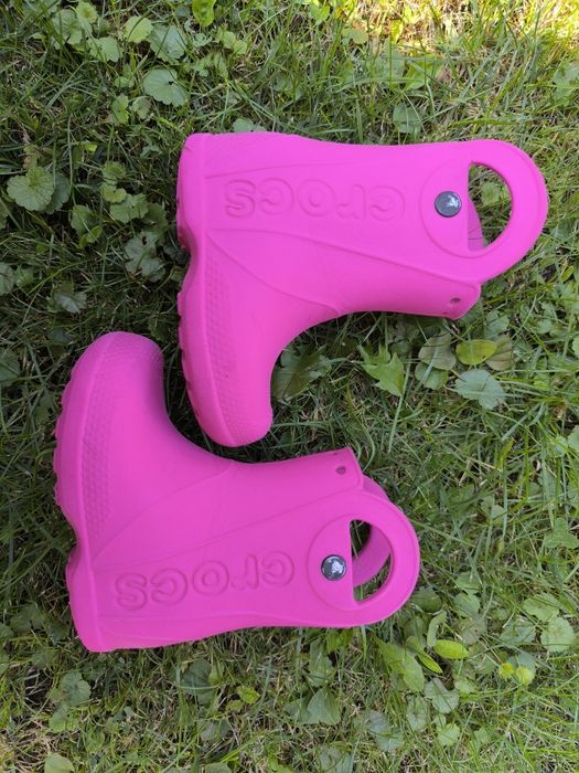 Сапожки чобітки Crocs с6-7 наш 23