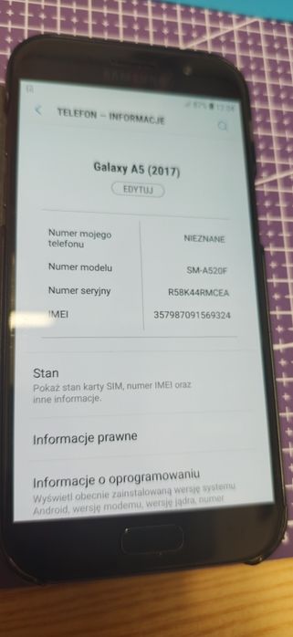 Samsung A5 2017 3/32