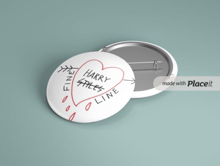 Harry styles pins personalizáveis
