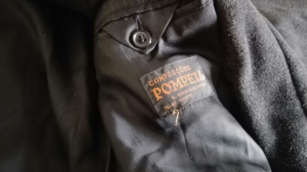 Sobretudo em lã e caxemira