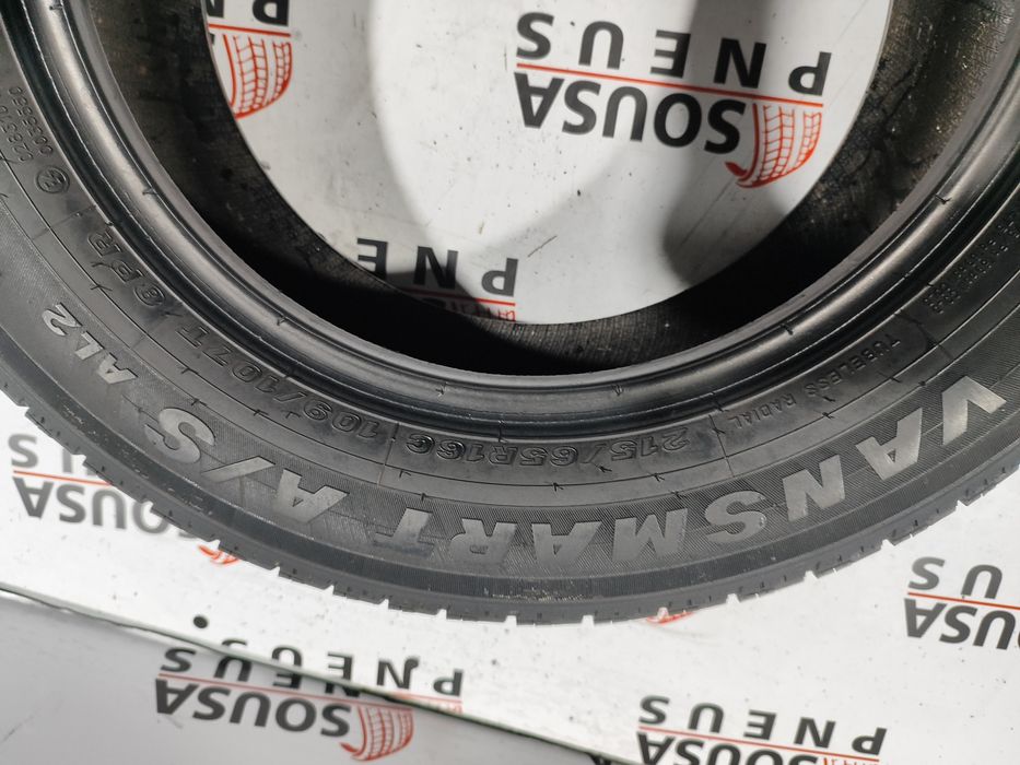 2 pneus semi novos 215-65R16